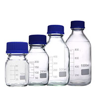 Bottles in Laboratory